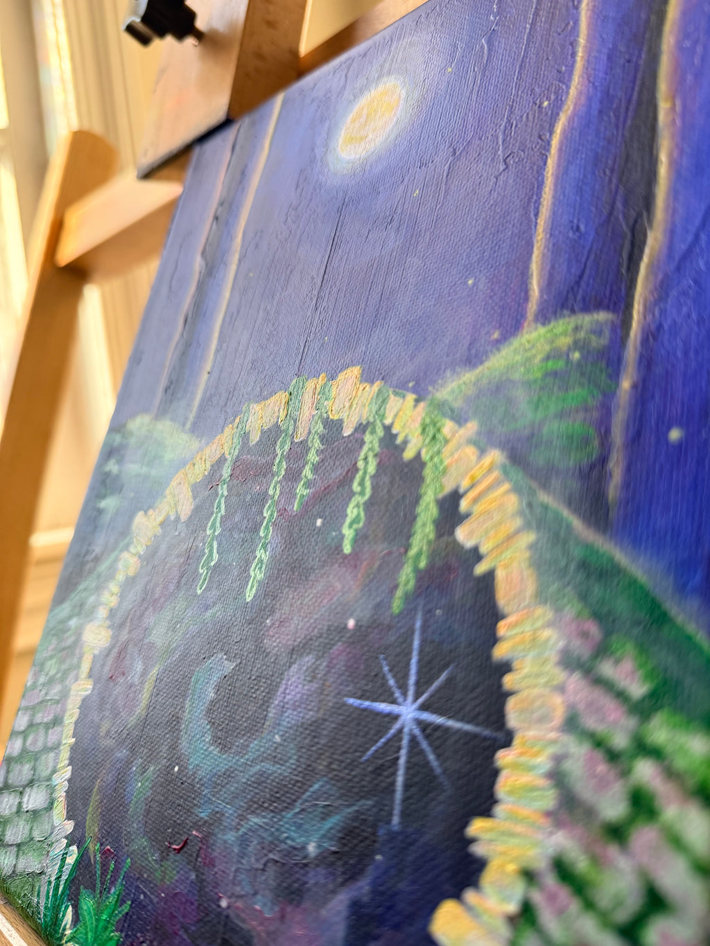 Mystical Moon Gate Painting