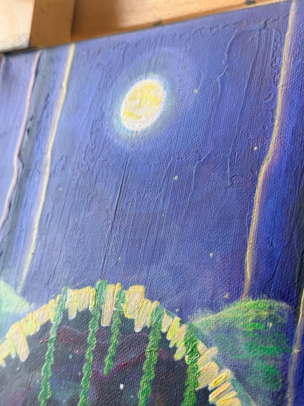 Mystical Moon Gate Painting
