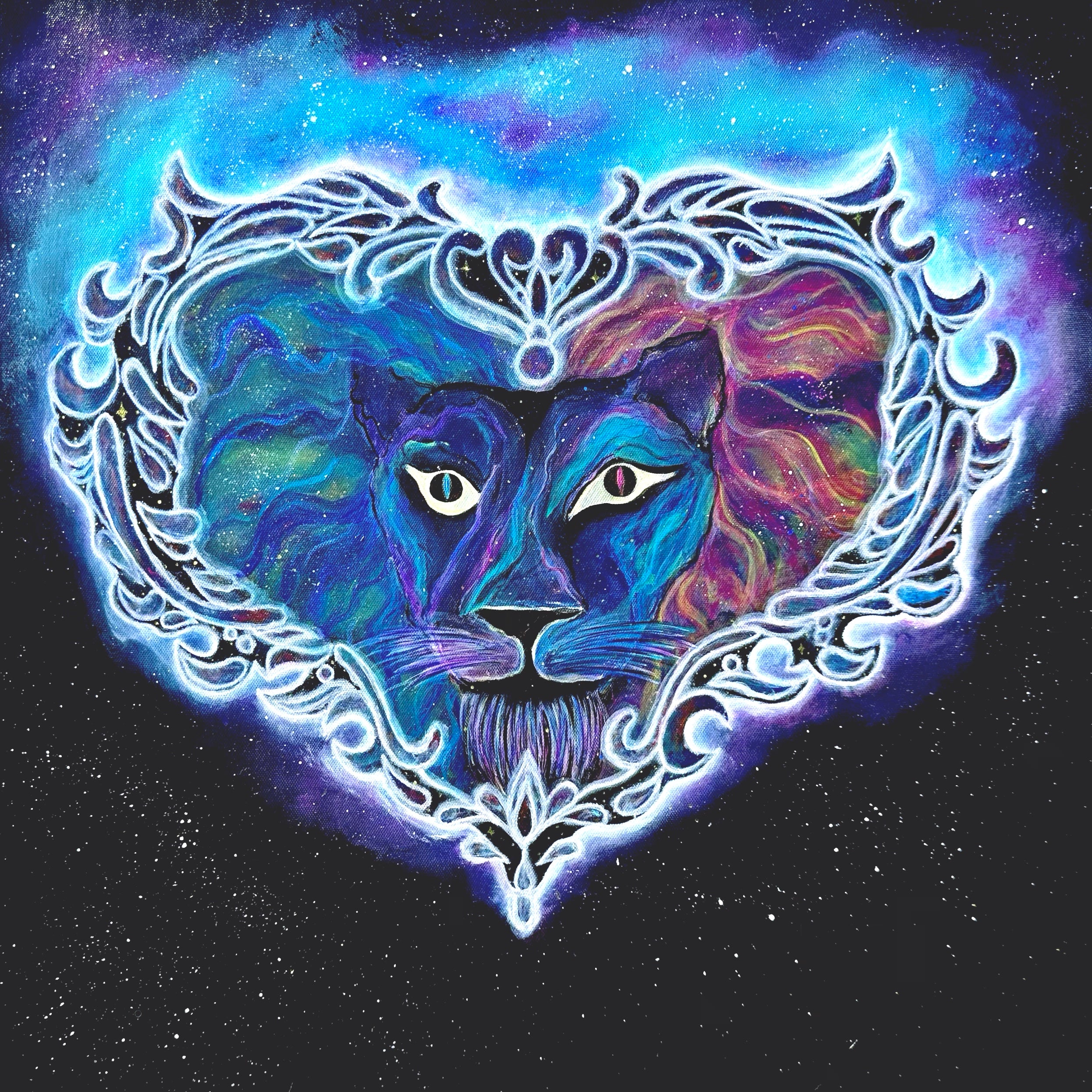 Heart of a Lion Art Prints