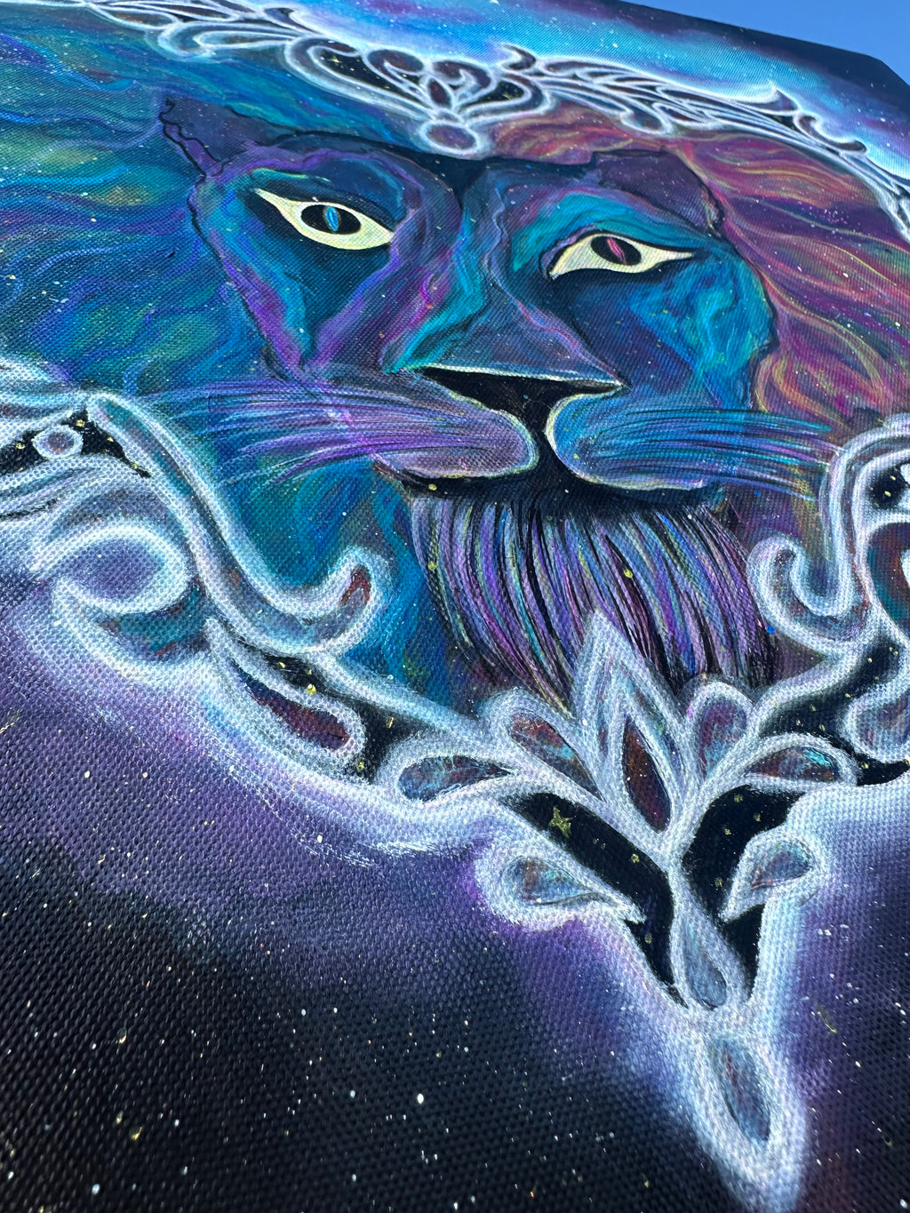 Heart of a Lion Original Painting