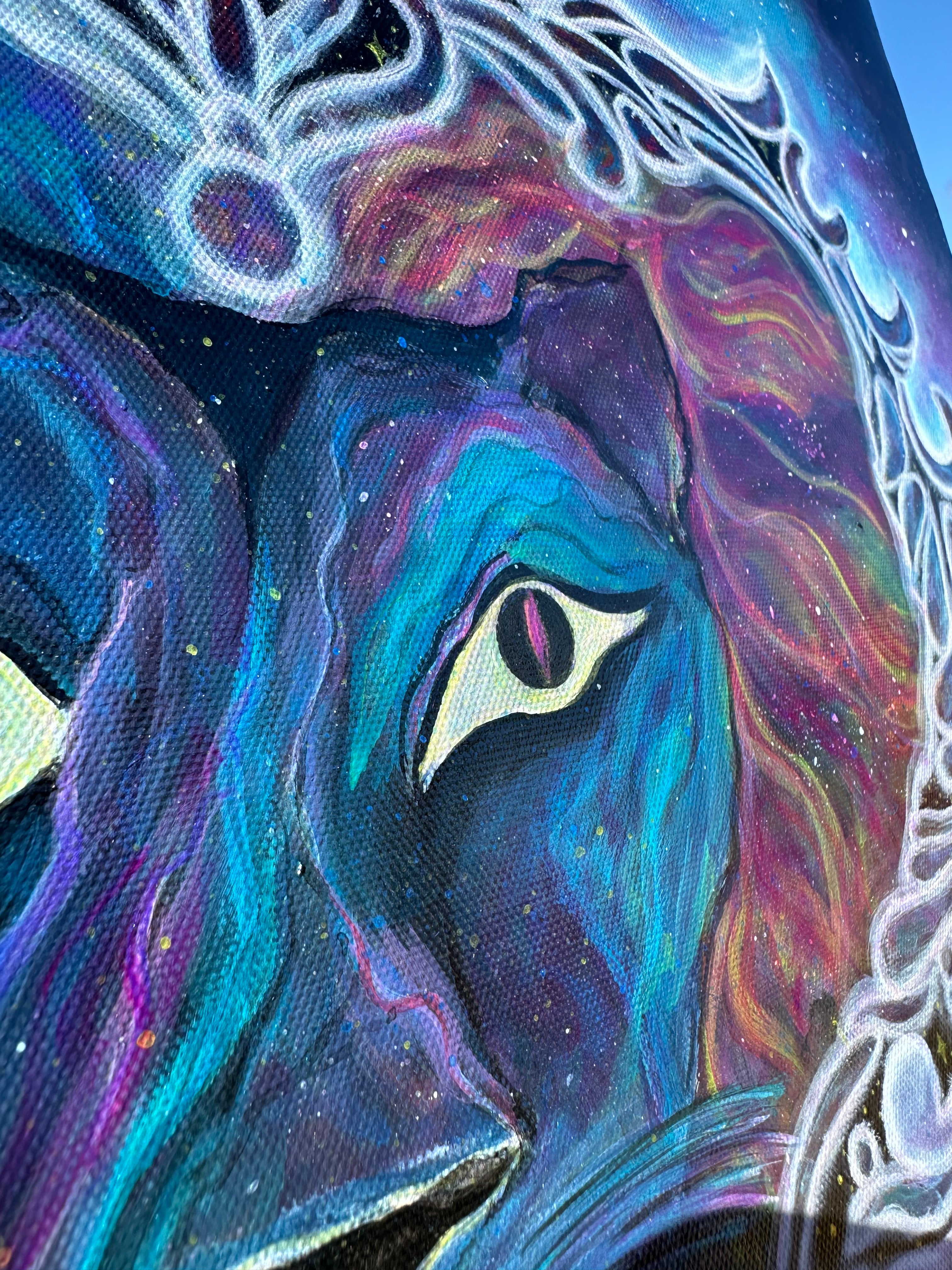 Heart of a Lion Original Painting
