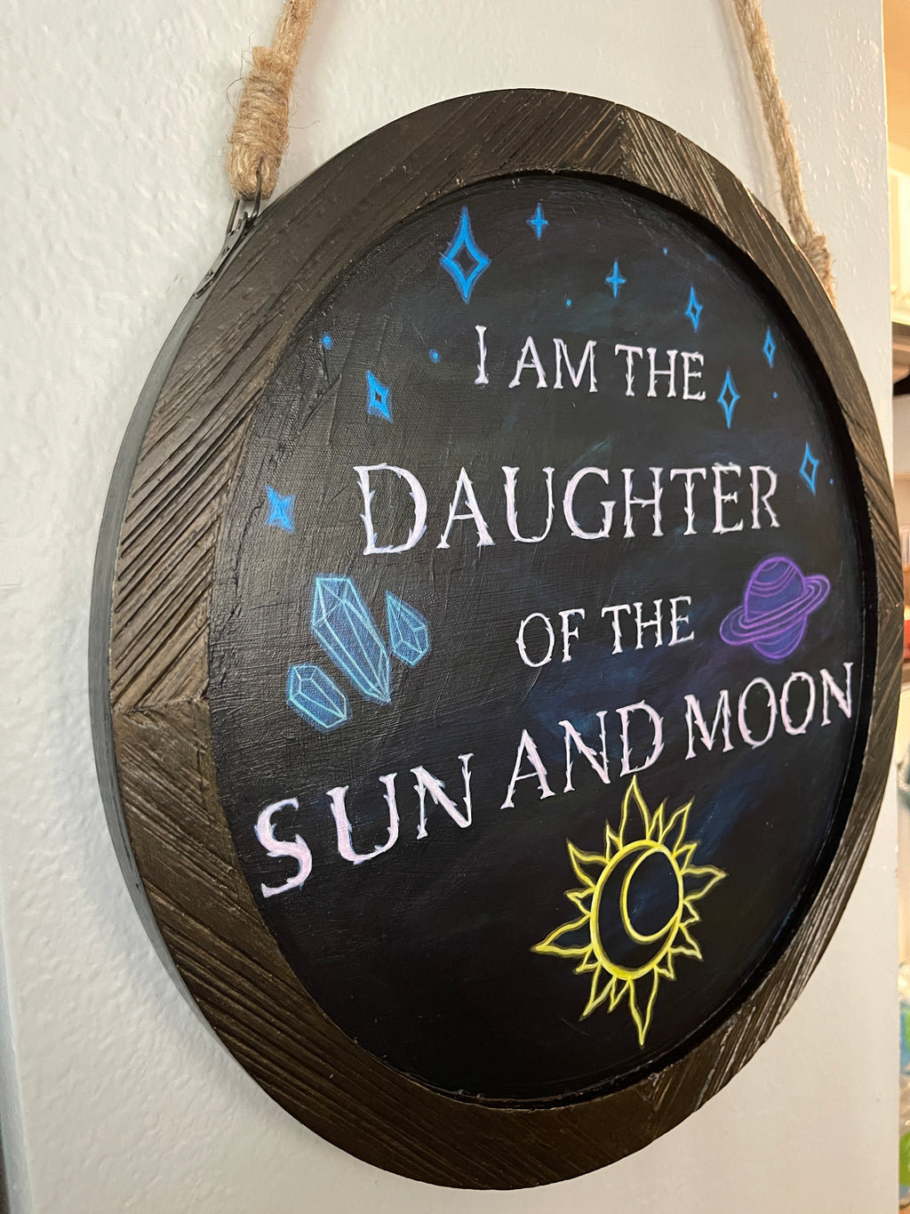 "Daughter" Hanging Sign