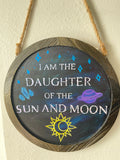 "Daughter" Hanging Sign