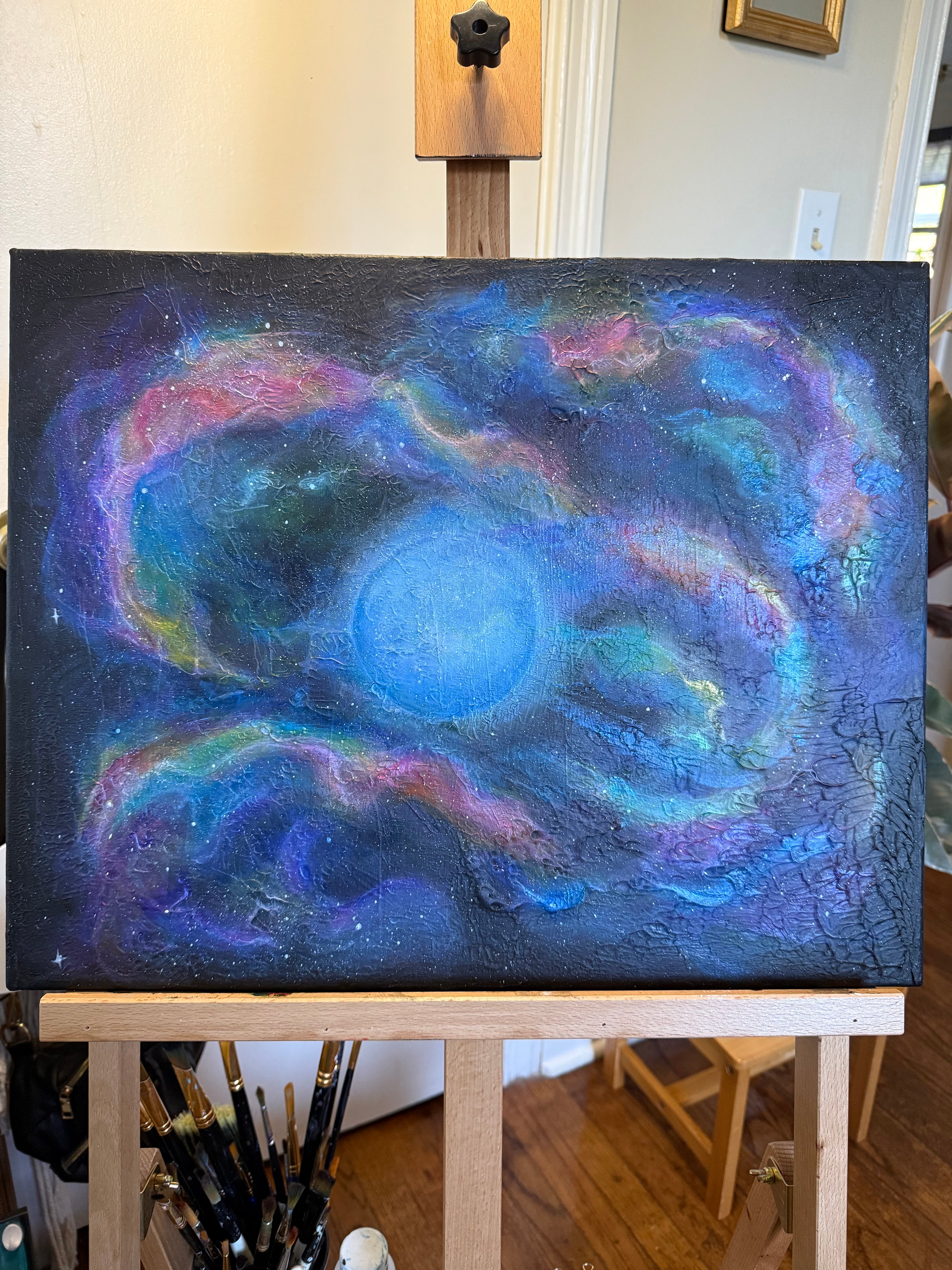 Once in a Blue Moon Original Painting