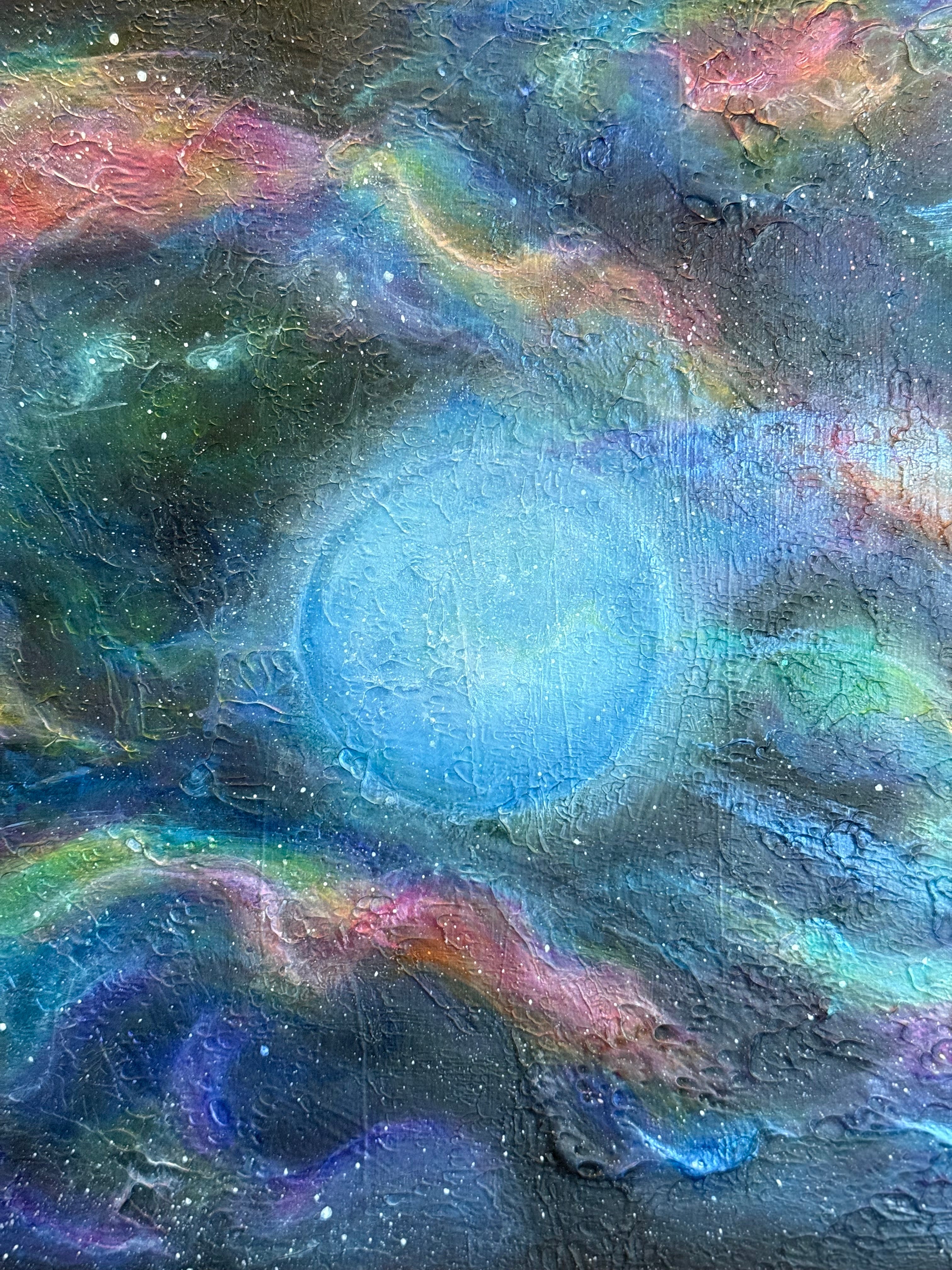 Once in a Blue Moon Original Painting