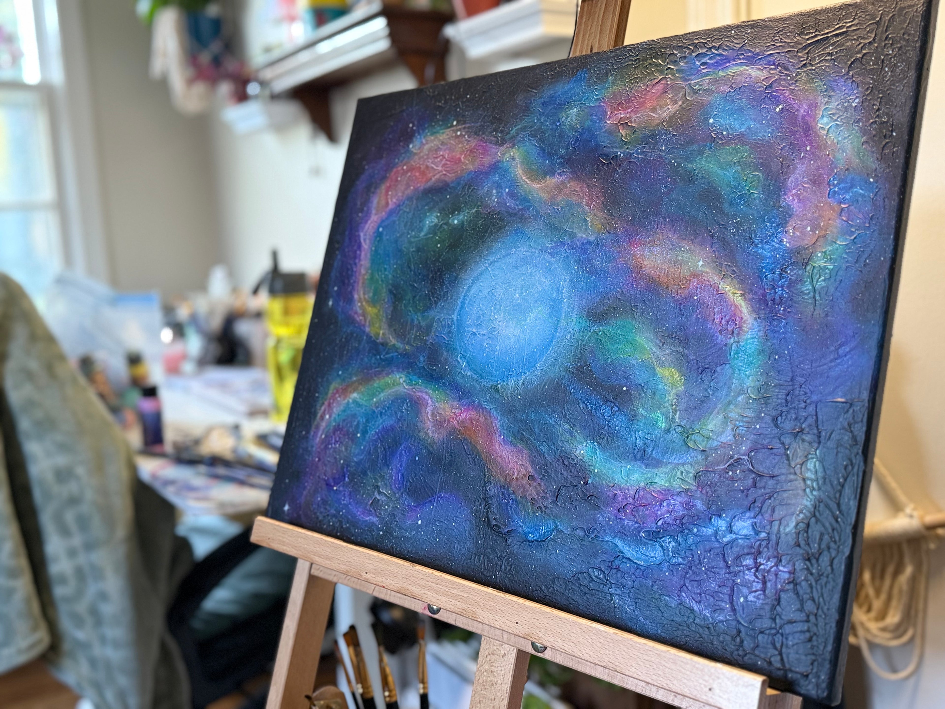 Once in a Blue Moon Original Painting