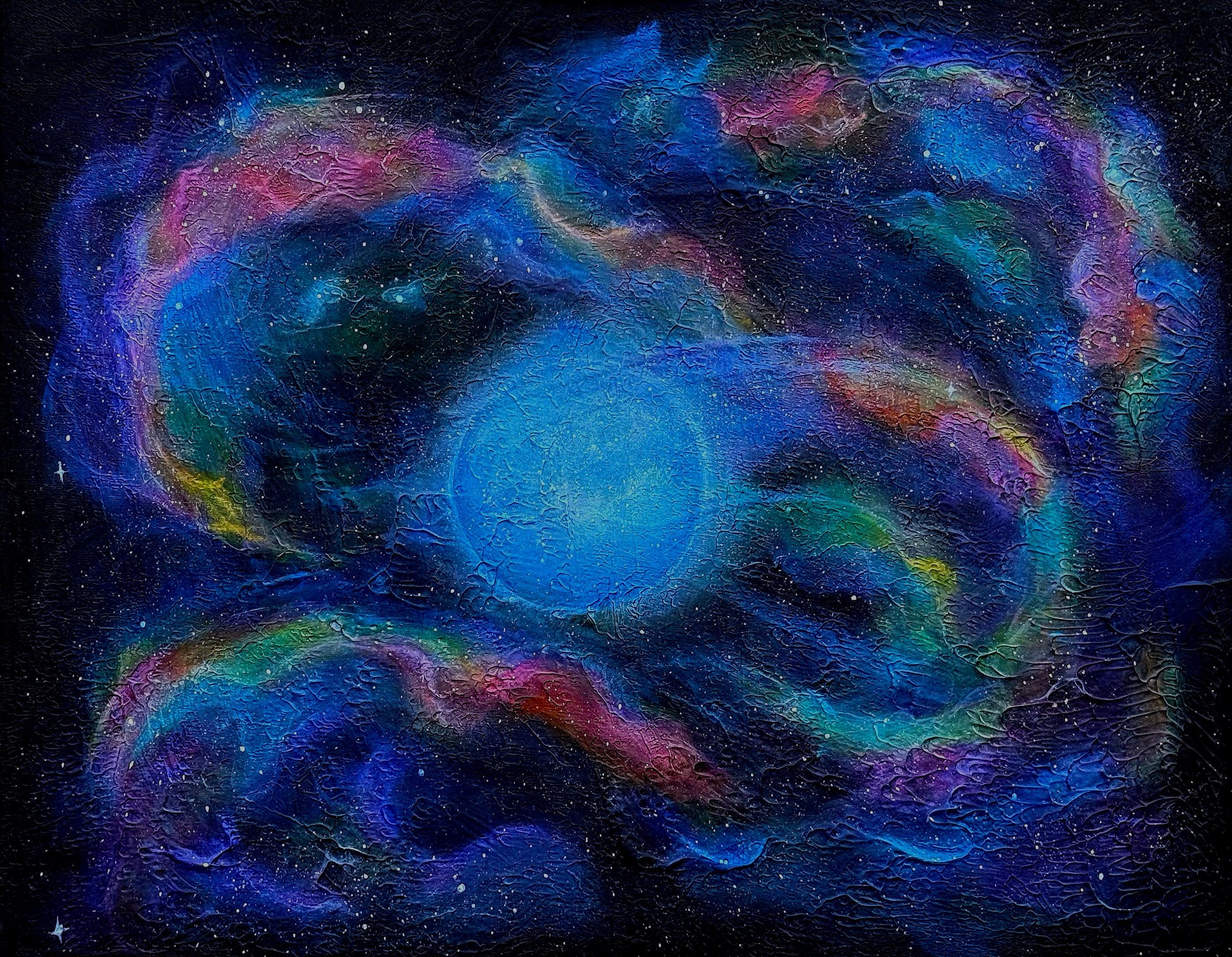 Once in a Blue Moon Art Print