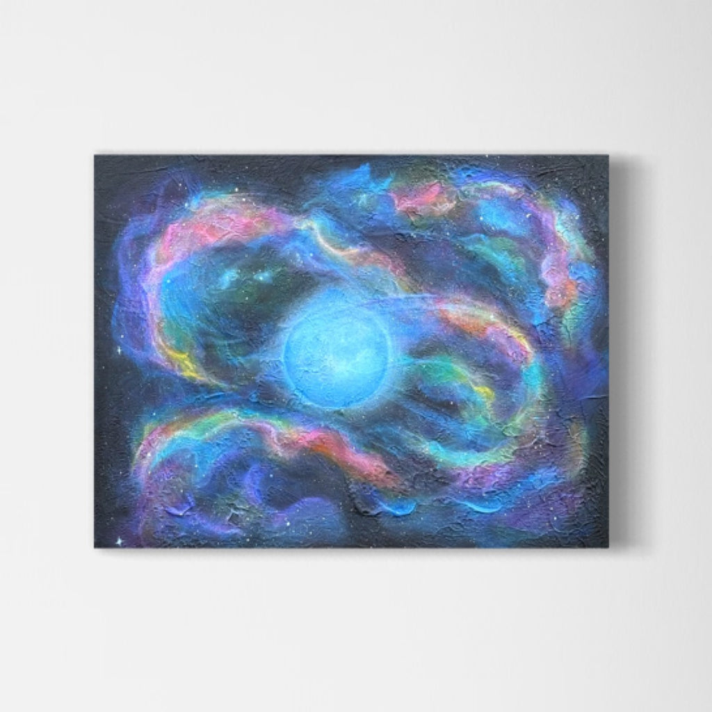 Once in a Blue Moon Original Painting