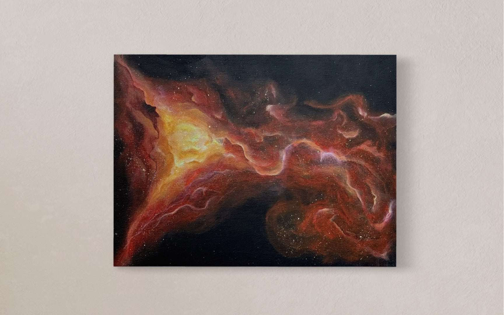Supernova Ember Print