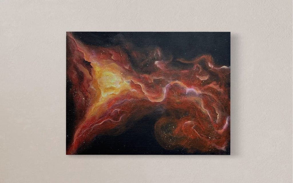 Supernova Ember Original Painting