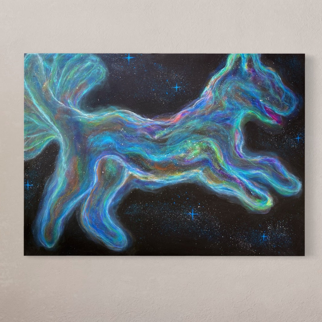 Cosmic Companion Original Painting