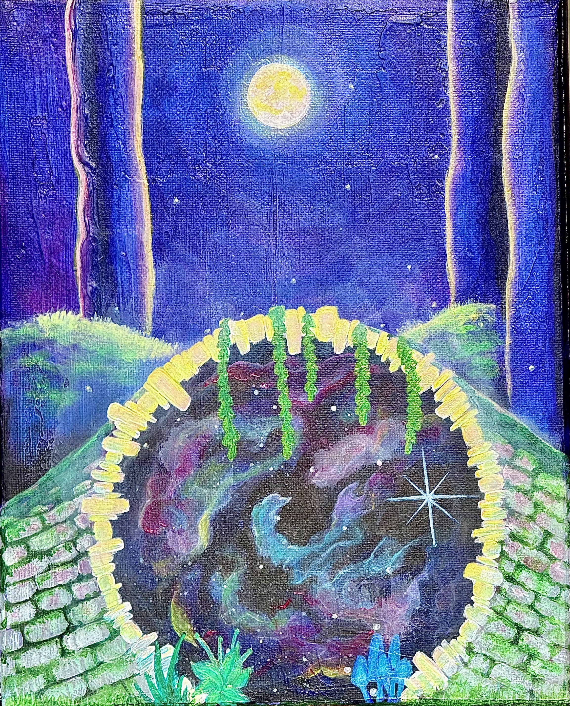 Moon Gate Portal Print